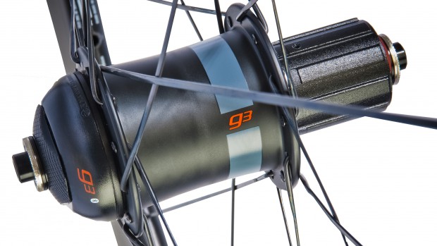 Powertap is now in the hands of Quarq, thus part of the Sram range. The power meter is fixed to a wheel due to its construction in the hub. With all the advantages, but also disadvantages.