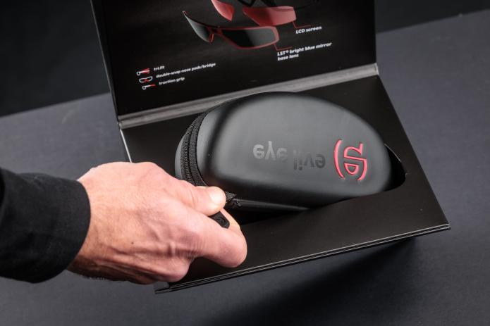 evil eye e-sense e036 cycling glasses with photovoltaics