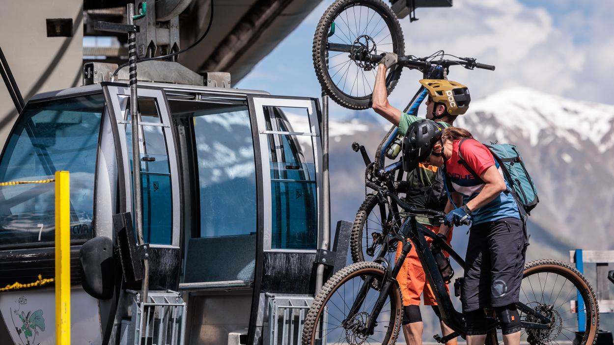 3-Country Enduro Trails: in the MTB Paradise Reschen Pass