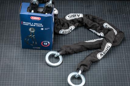 Abus Wall Anchor WCH90 and 9KS110 Chain