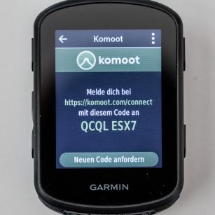 também a conexão com e a integração do Komoot é ...