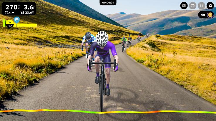 Aplikace Rouvy Indoor Cycling v recenzi