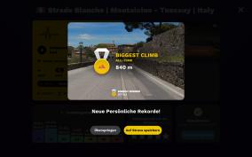 Rouvy Indoor Cycling App tesztben