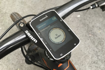 After a crisp ride of 1:30 and an average heart rate of 170, the Garmin suggests a 31-hour rest